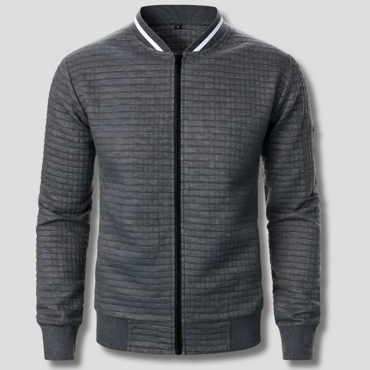 Mens Zip-Up Sweater Comfortable Warm Fit