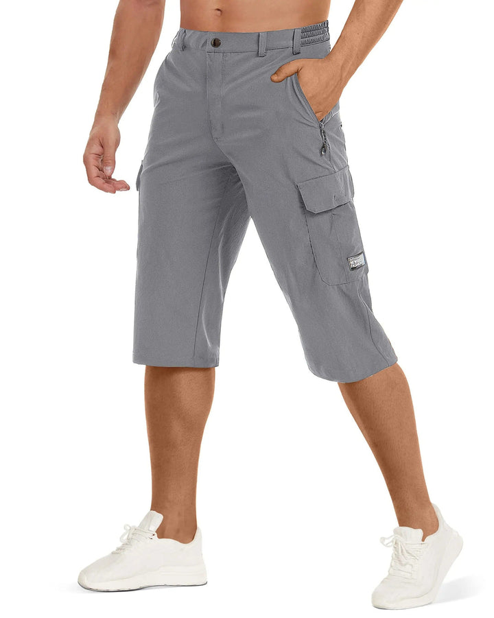 Mens Casual Cargo Shorts Quick Dry Comfortable Fit