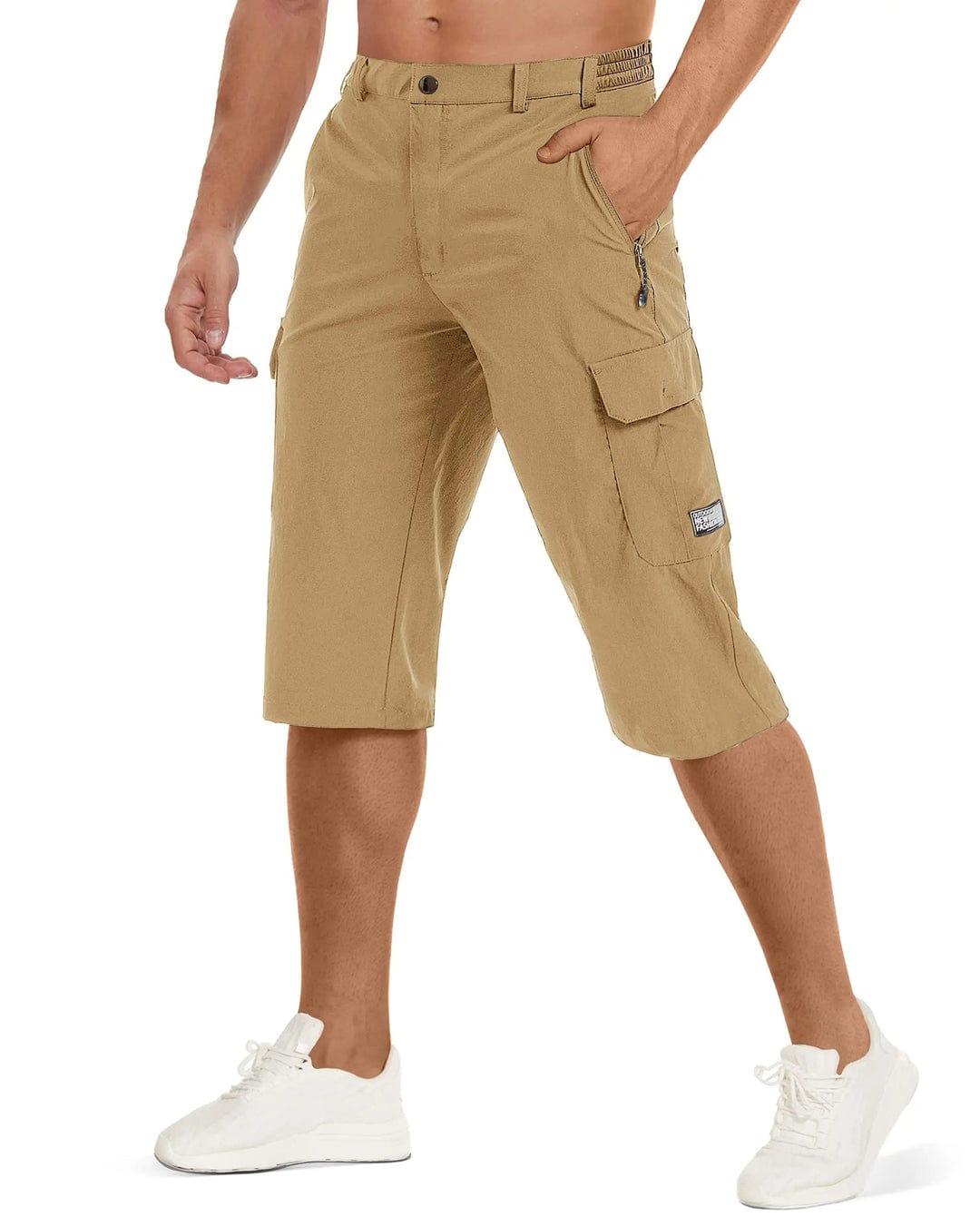 Mens Casual Cargo Shorts Quick Dry Comfortable Fit