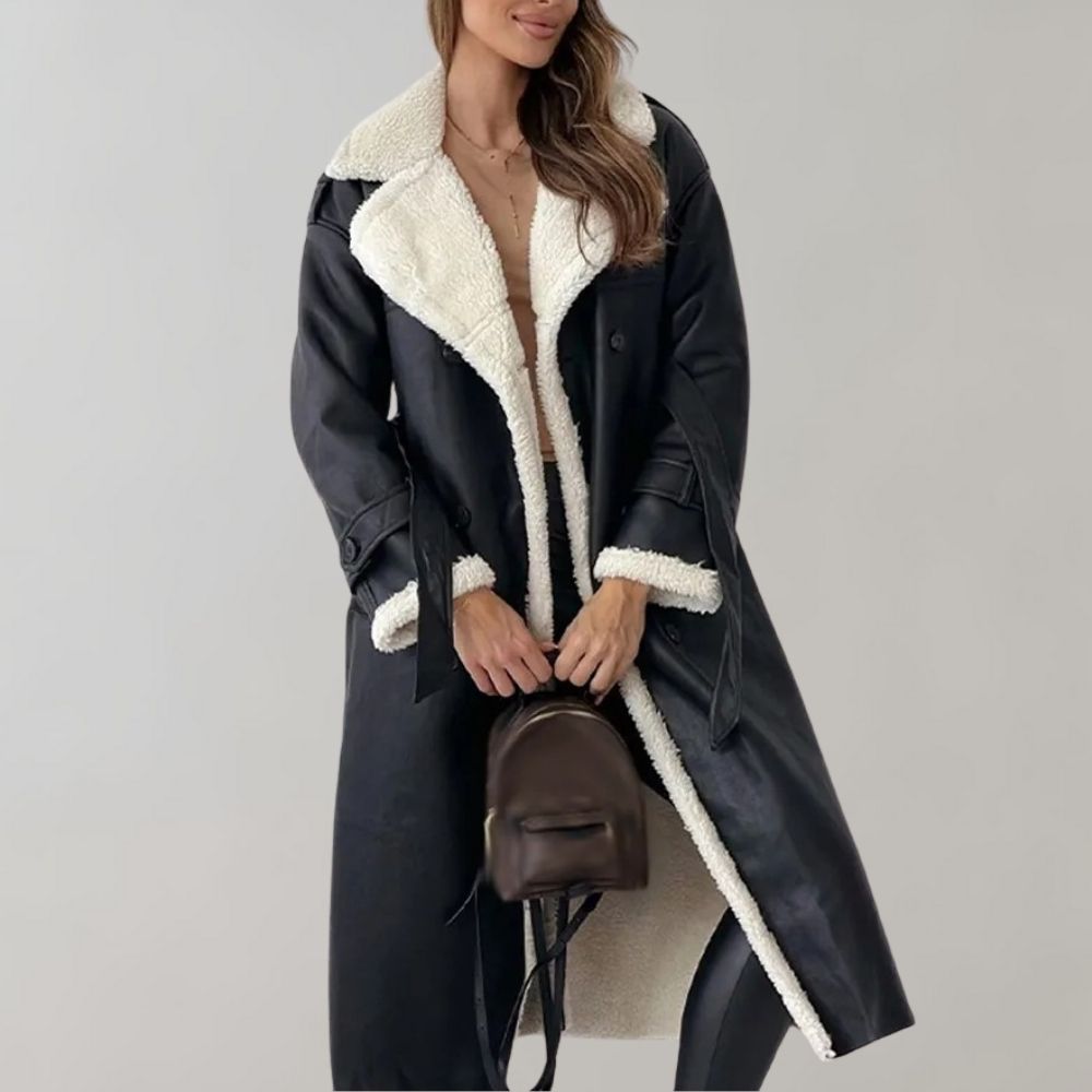 Womens Long Winter Coat Insulated Warm Fit - BritishMode