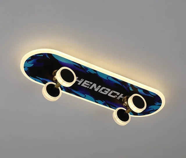Kids Room LED Skateboard String Lights Decorative