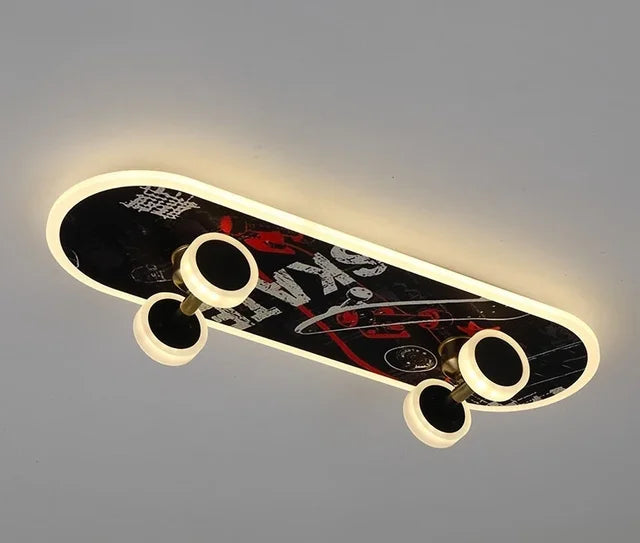 Kids Room LED Skateboard String Lights Decorative