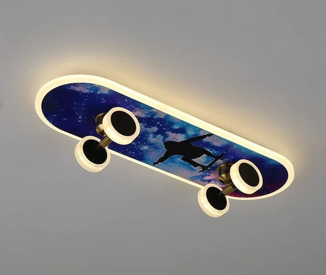 Kids Room LED Skateboard String Lights Decorative