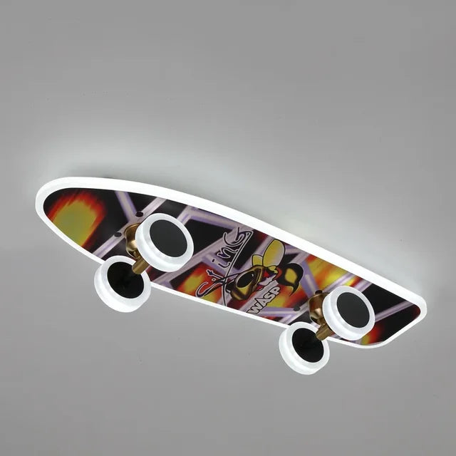Kids Room LED Skateboard String Lights Decorative