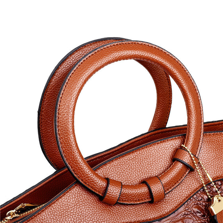 Womens Handbag PU Leather Elegant Versatile Design