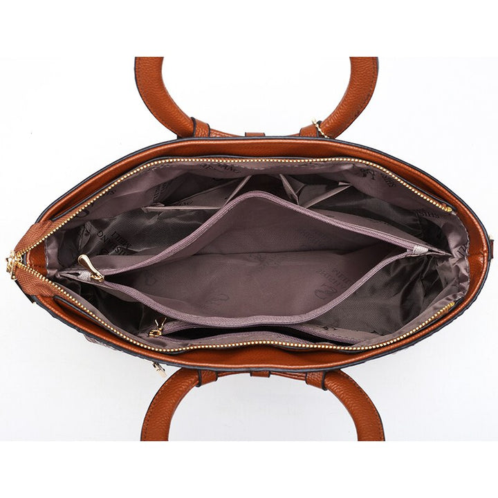 Womens Handbag PU Leather Elegant Versatile Design