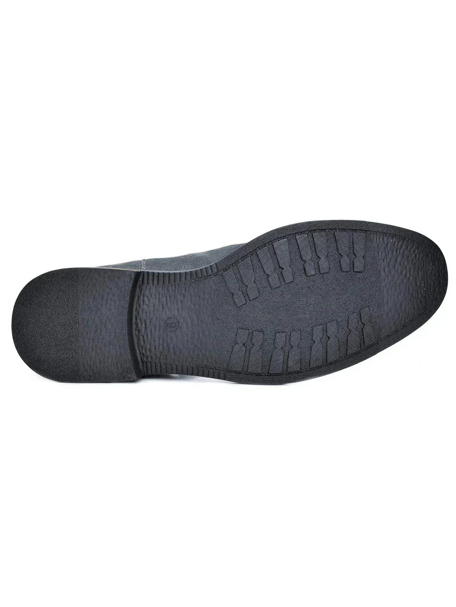 Unisex Chelsea Boots Suede Slip-On