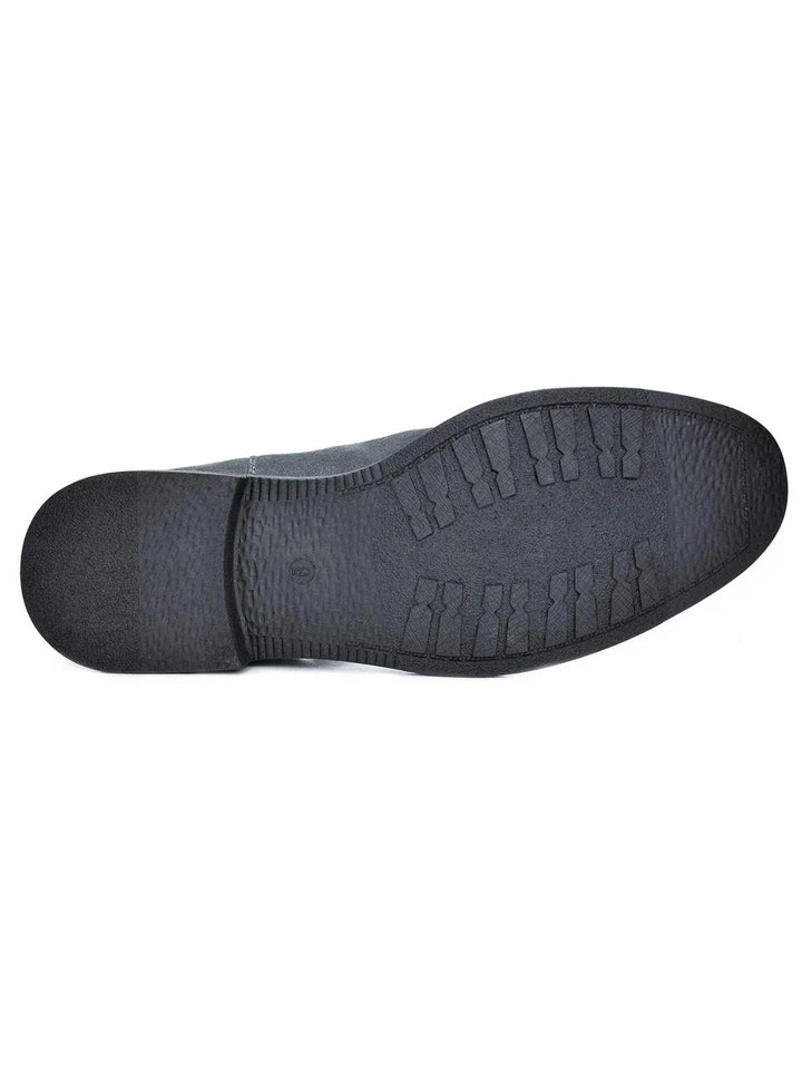 Unisex Chelsea Boots Suede Slip-On