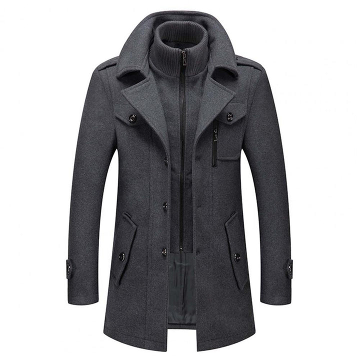 Mens Two-Piece Winter Coat Stylish Fit