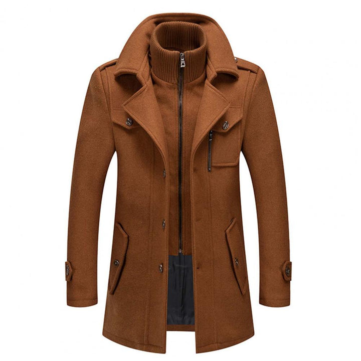 Mens Two-Piece Winter Coat Stylish Fit