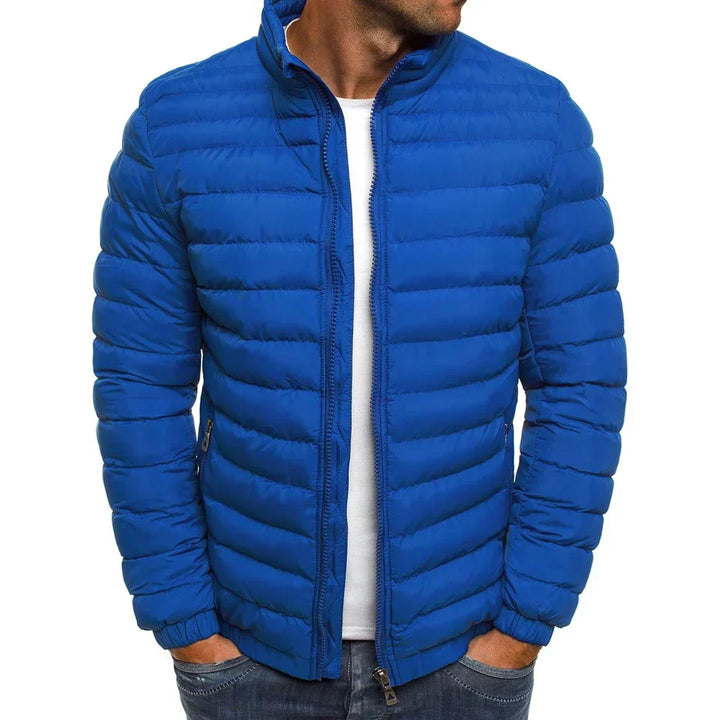 Mens Waterproof Puffer Coat Lightweight Slim Fit