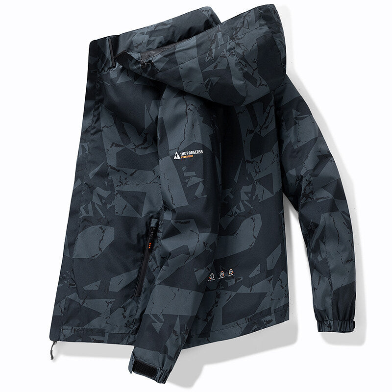Unisex Hooded Winter Ski Jacket Insulated Warm Fit