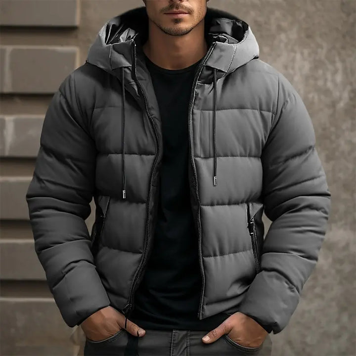 Mens Winter Jacket Insulated Warm Fit