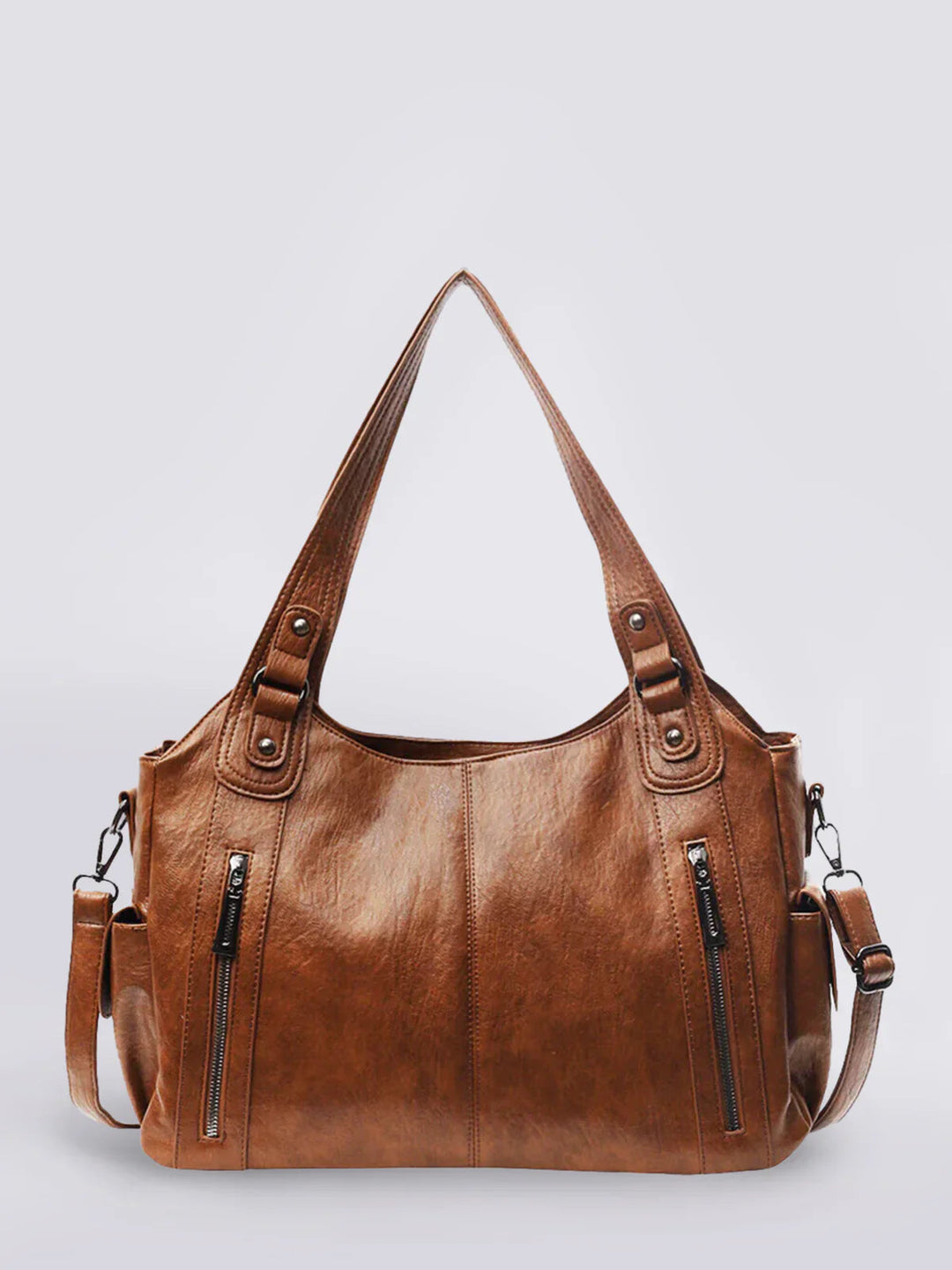 Womens Shoulder Bag Vegan Leather Chic Style - BritishMode