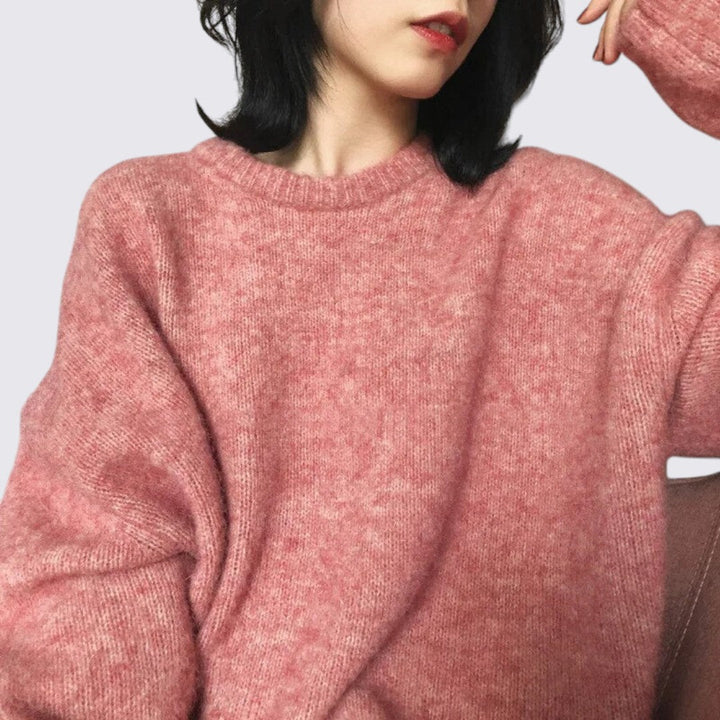 Womens Oversized Sweater Long Sleeve Relaxed Fit