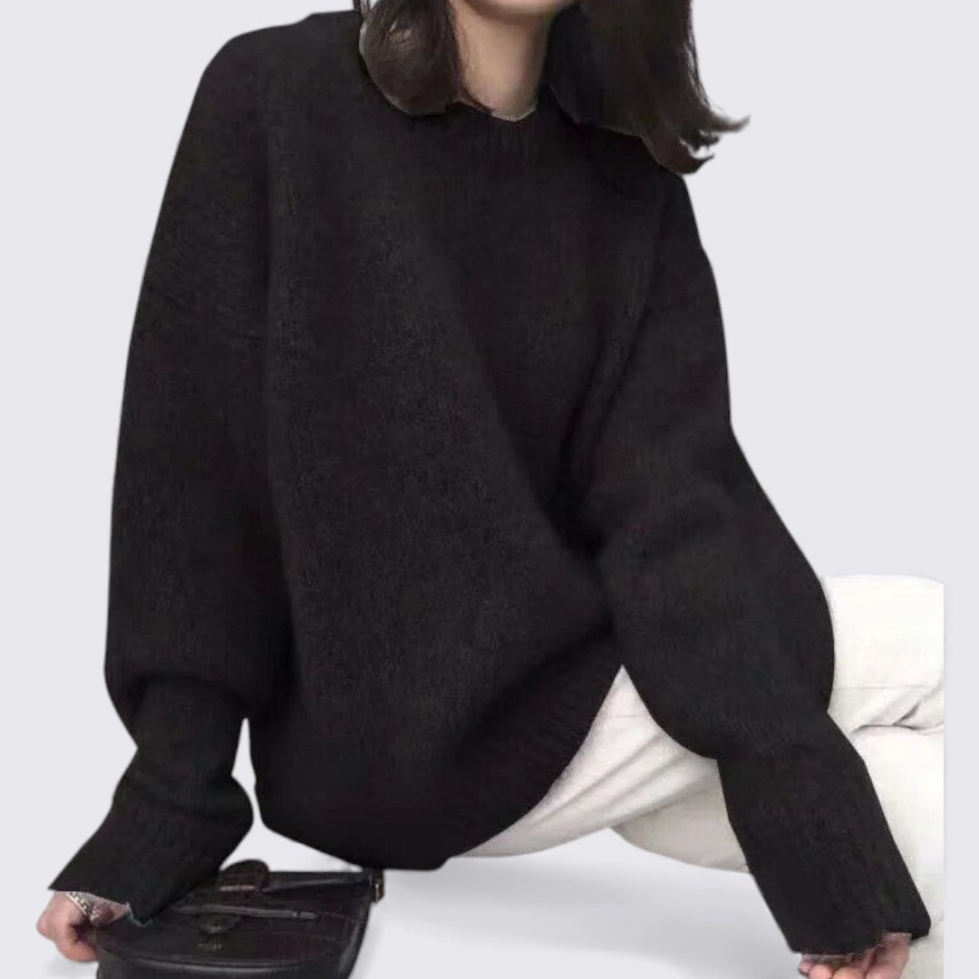 Womens Oversized Sweater Long Sleeve Relaxed Fit