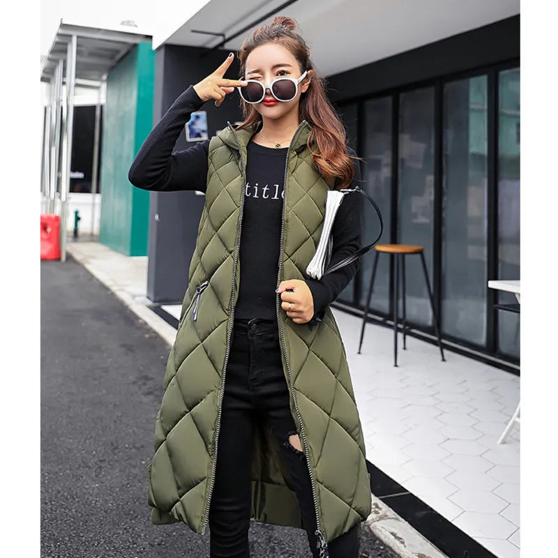 Womens Down Parka Jacket Warm Insulated - BritishMode
