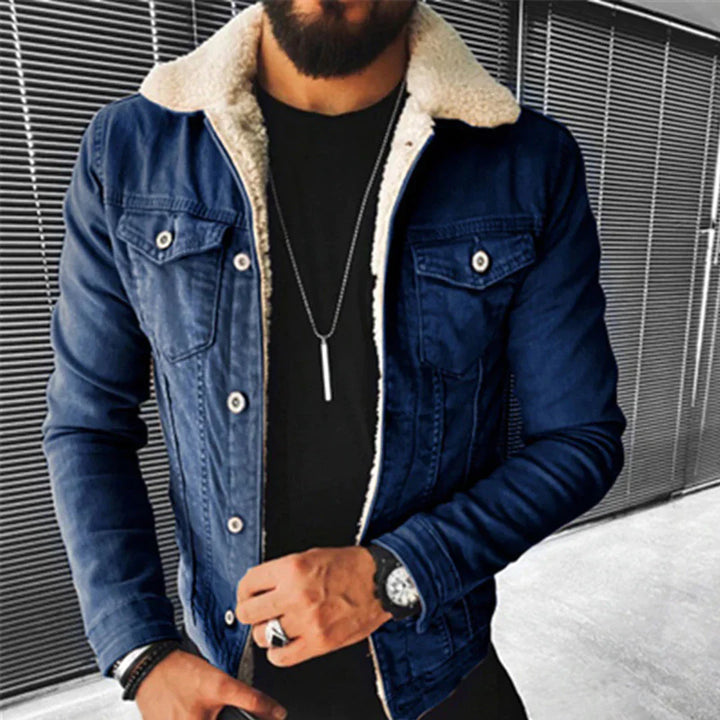 Unisex Denim Jacket Classic Fit Durable Design - BritishMode