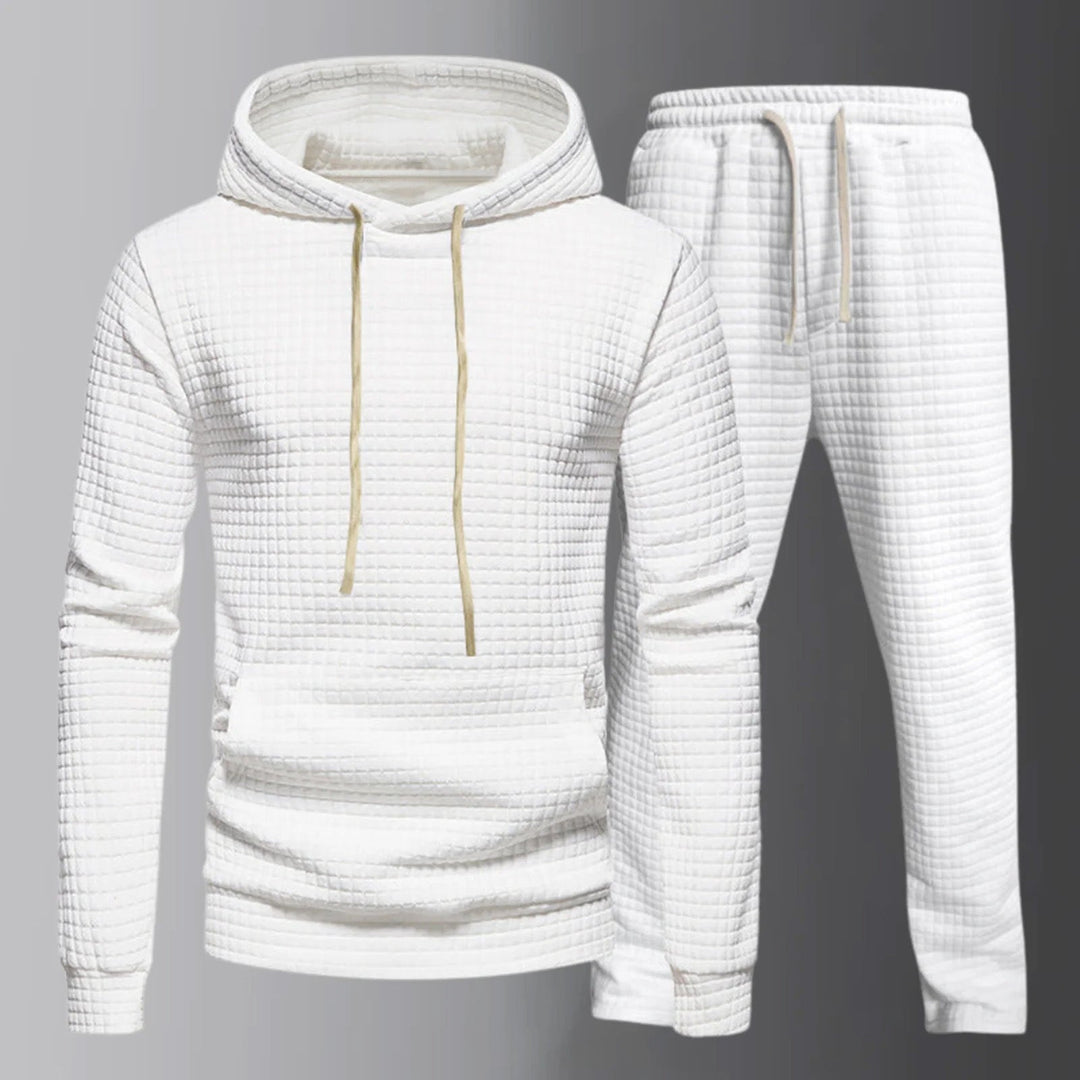 Mens Hooded Sweatshirt and Pants Comfortable Fit - BritishMode