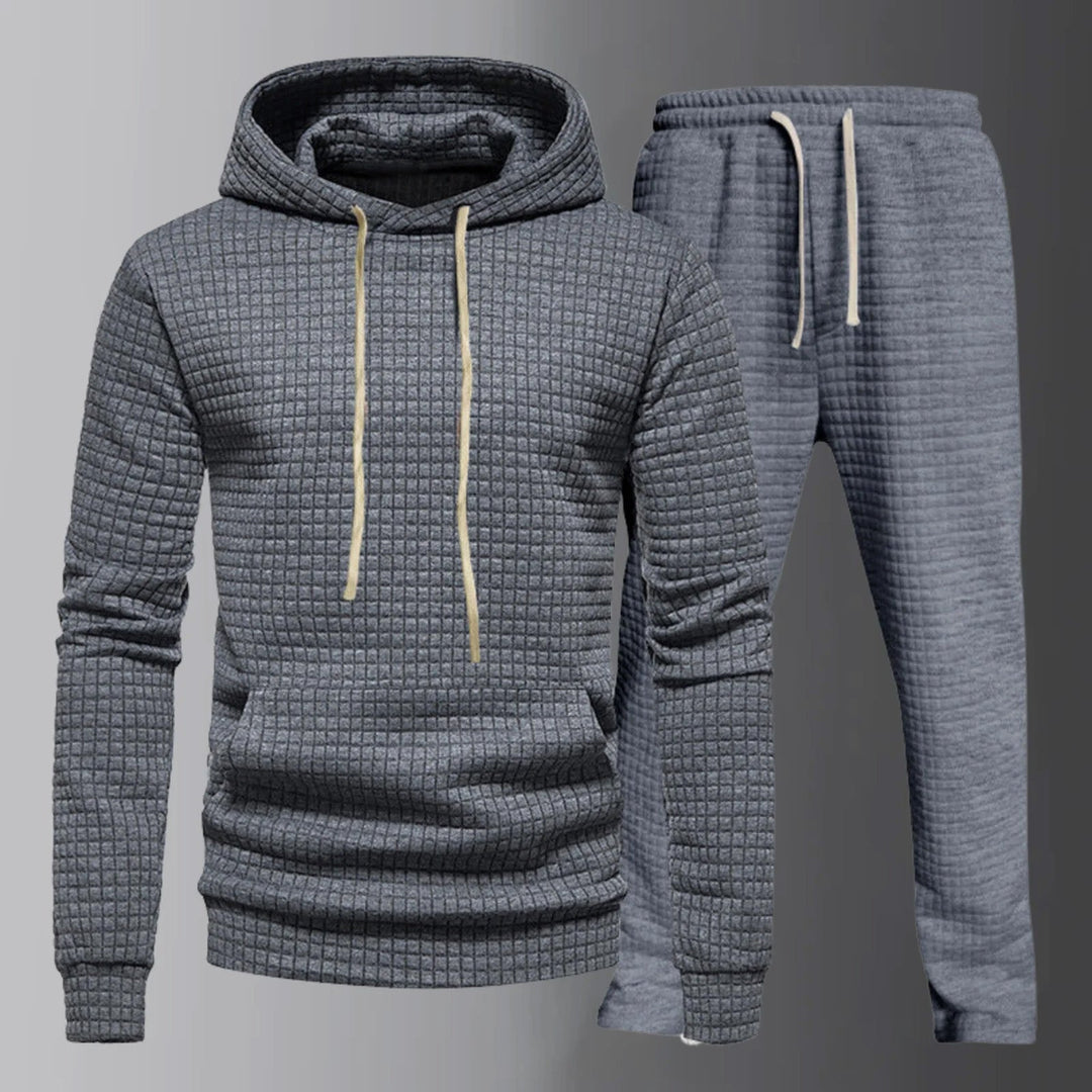 Mens Hooded Sweatshirt and Pants Comfortable Fit