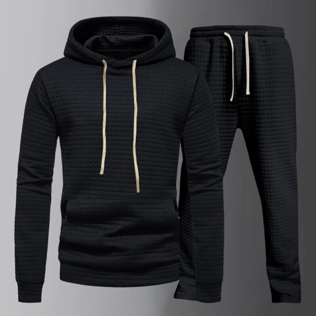 Mens Hooded Sweatshirt and Pants Comfortable Fit