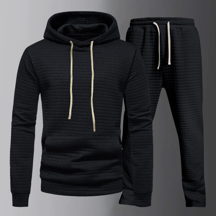 Mens Hooded Sweatshirt and Pants Comfortable Fit