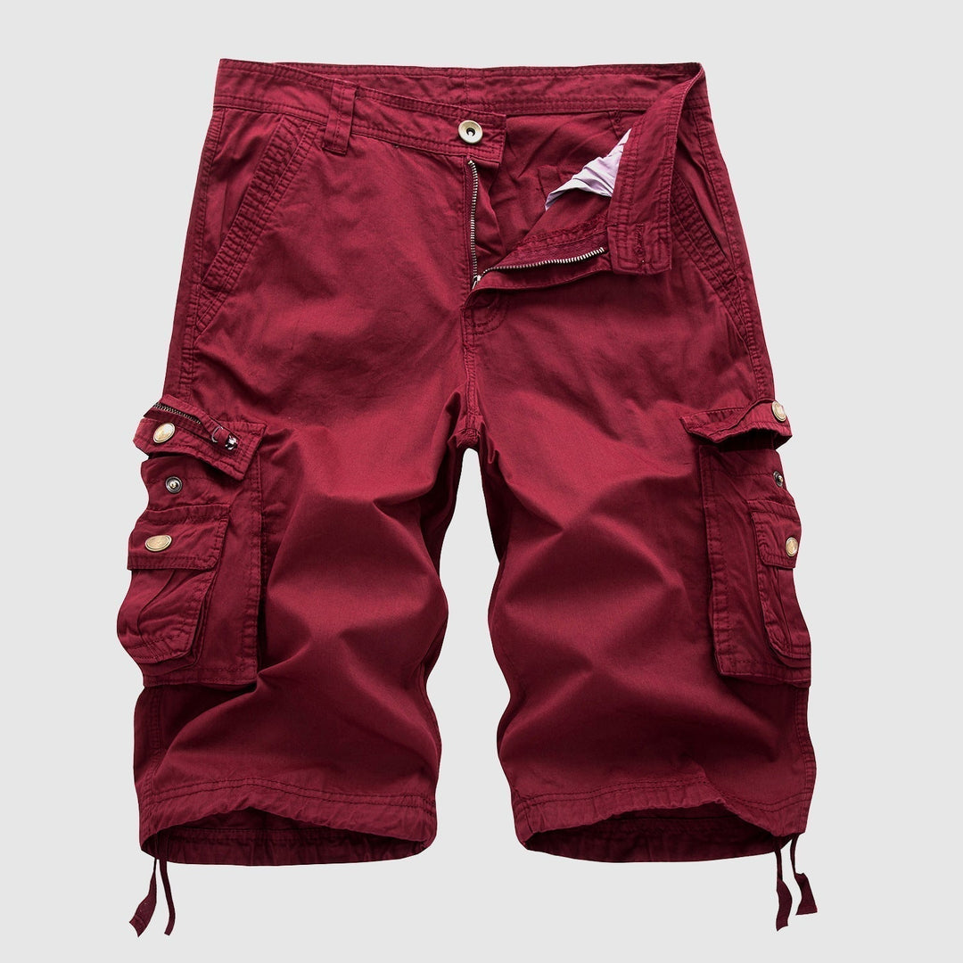 Mens Outdoor Shorts Comfortable Knee-Length Fit