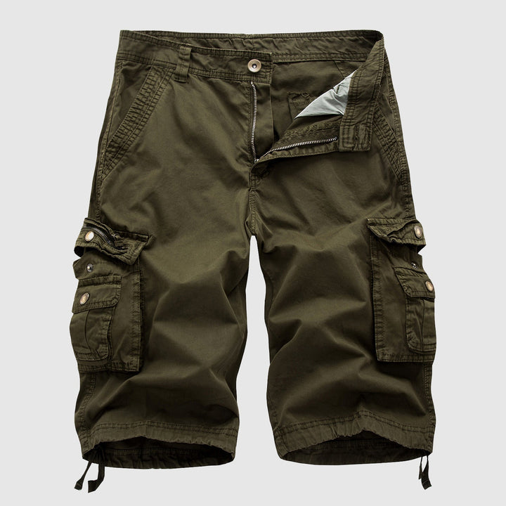 Mens Outdoor Shorts Comfortable Knee-Length Fit
