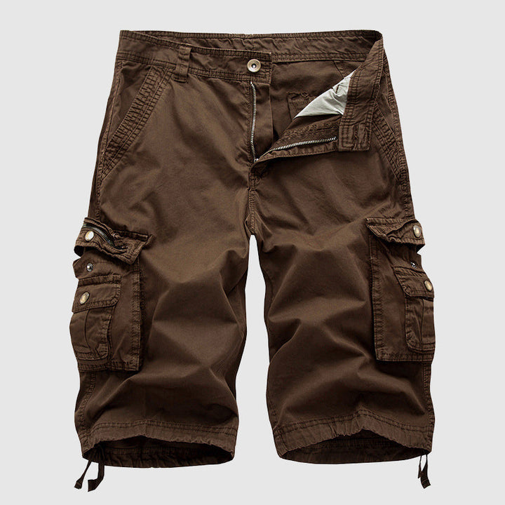 Mens Outdoor Shorts Comfortable Knee-Length Fit