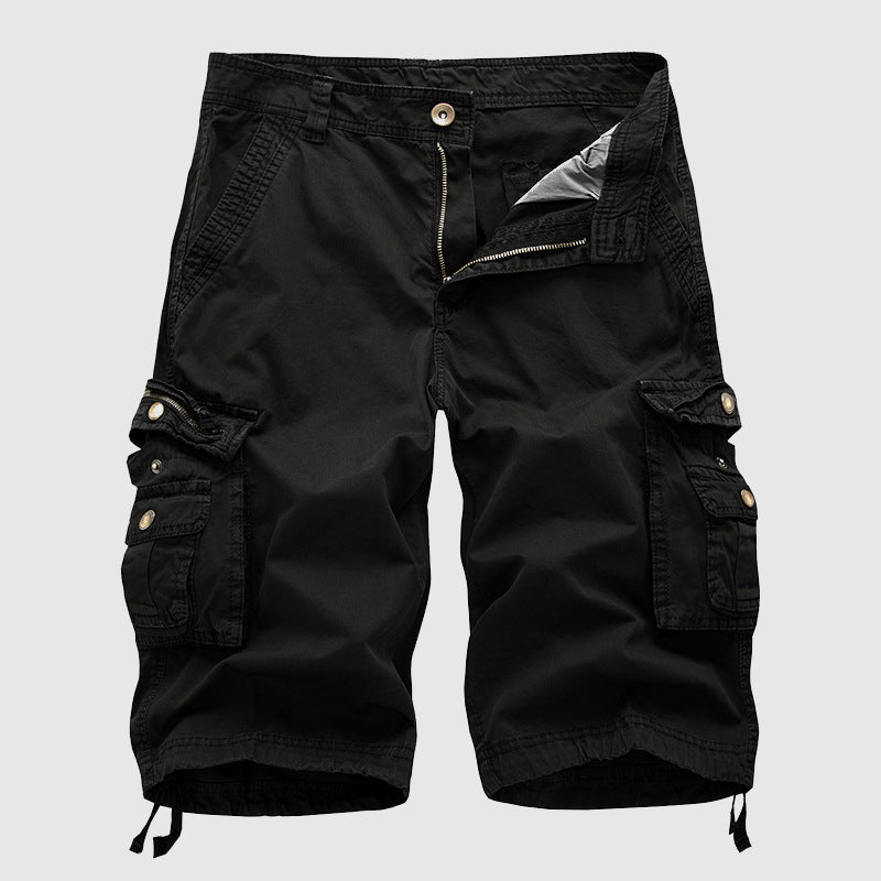 Mens Outdoor Shorts Comfortable Knee-Length Fit