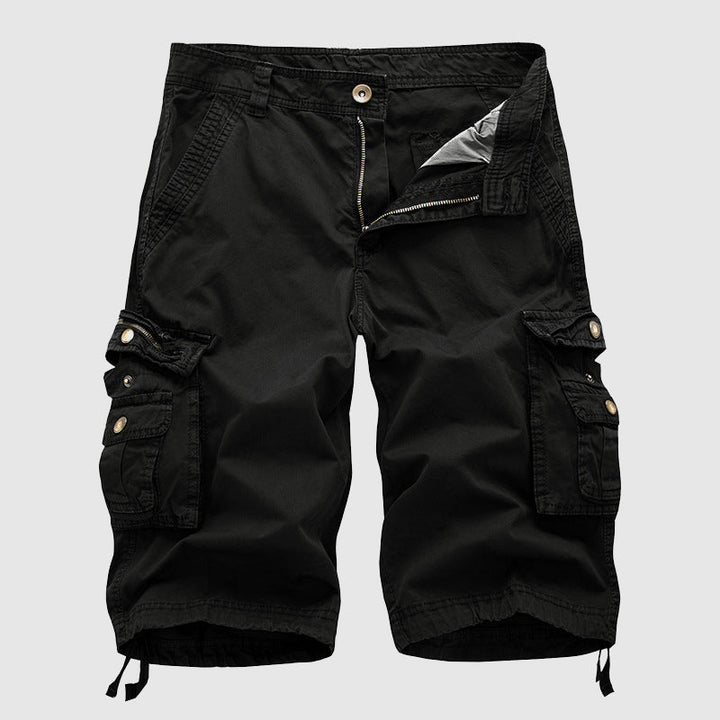 Mens Outdoor Shorts Comfortable Knee-Length Fit