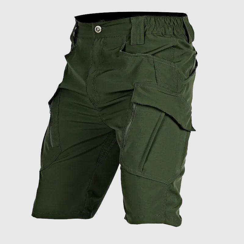 Mens Cargo Shorts Cotton Heavy Duty Extra Pockets
