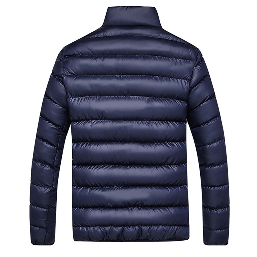 Mens Puffer Jacket Insulated Warm Stylish Fit