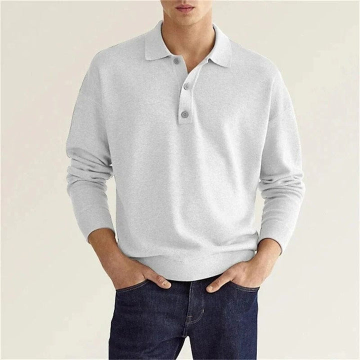 Mens Casual Shirt Long Sleeve Comfortable Classic Fit