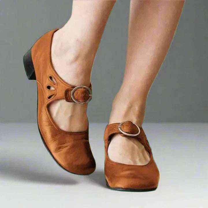 Womens Orthopedic Leather Sandals Comfortable Fit