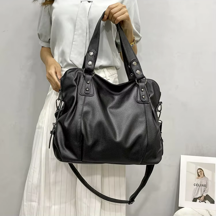Womens Large Soft Leather Handbag Spacious Design