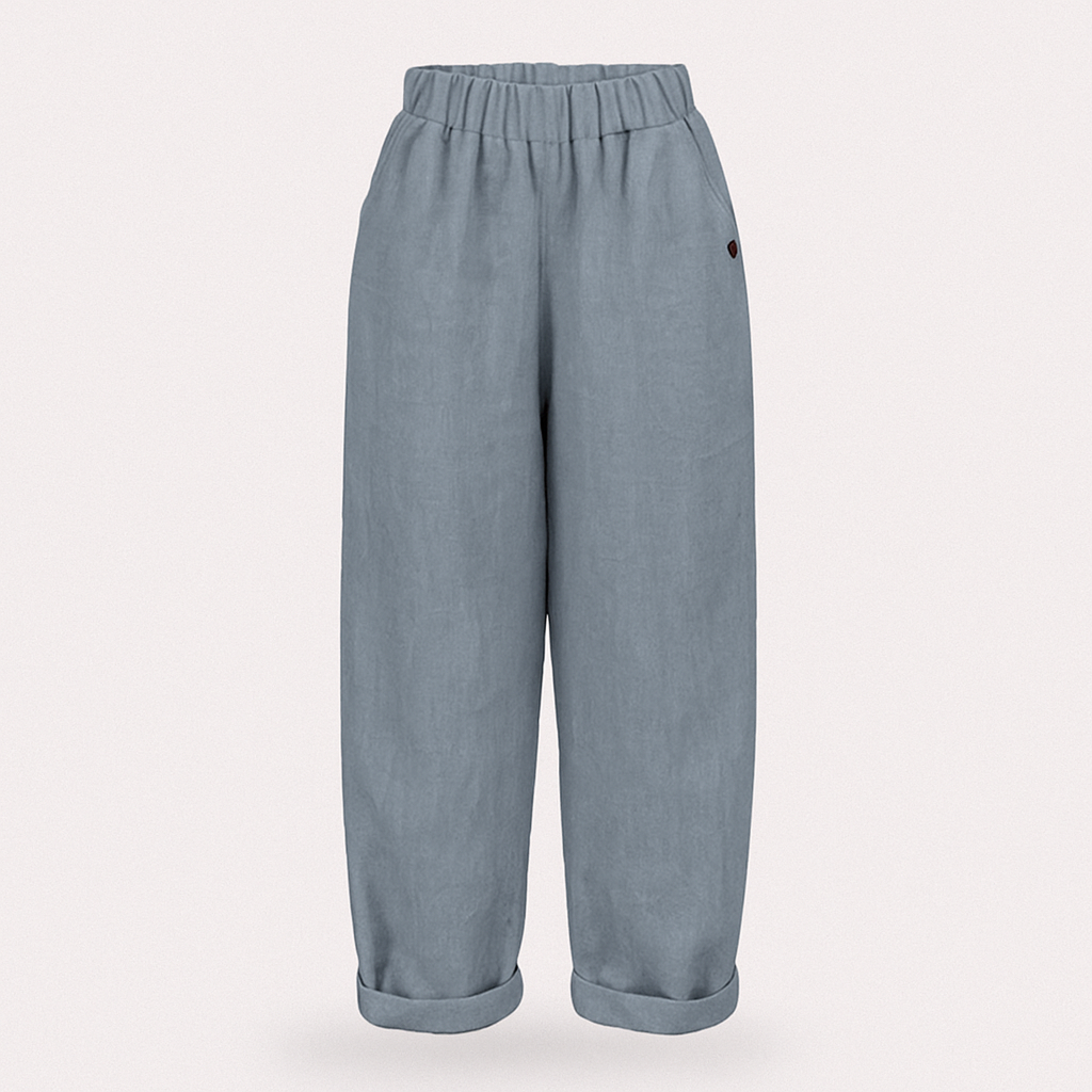Womens Pants with Soft Waistband and Side Pockets