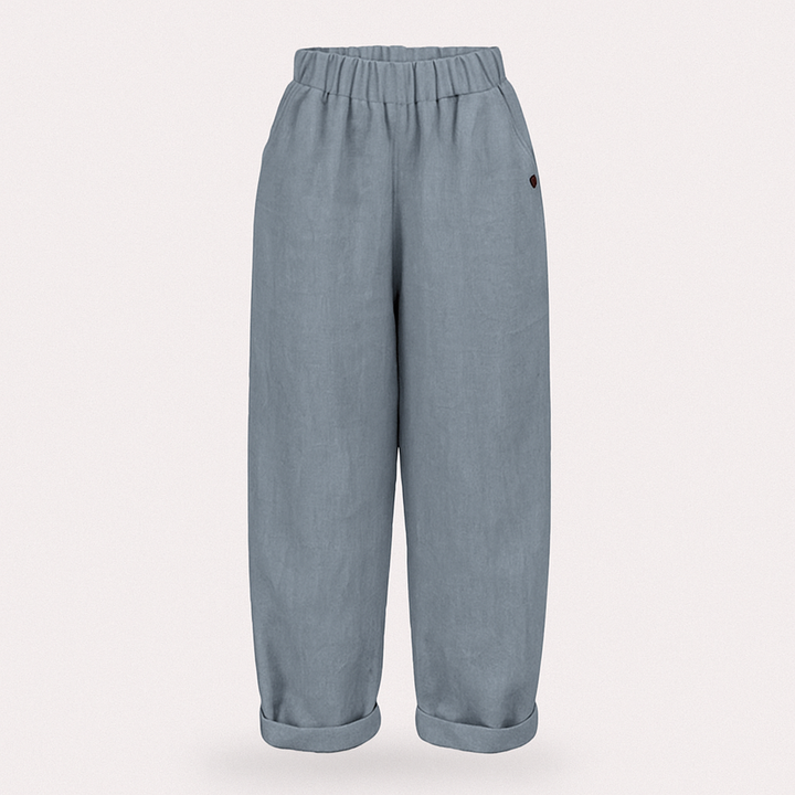 Womens Pants with Soft Waistband and Side Pockets