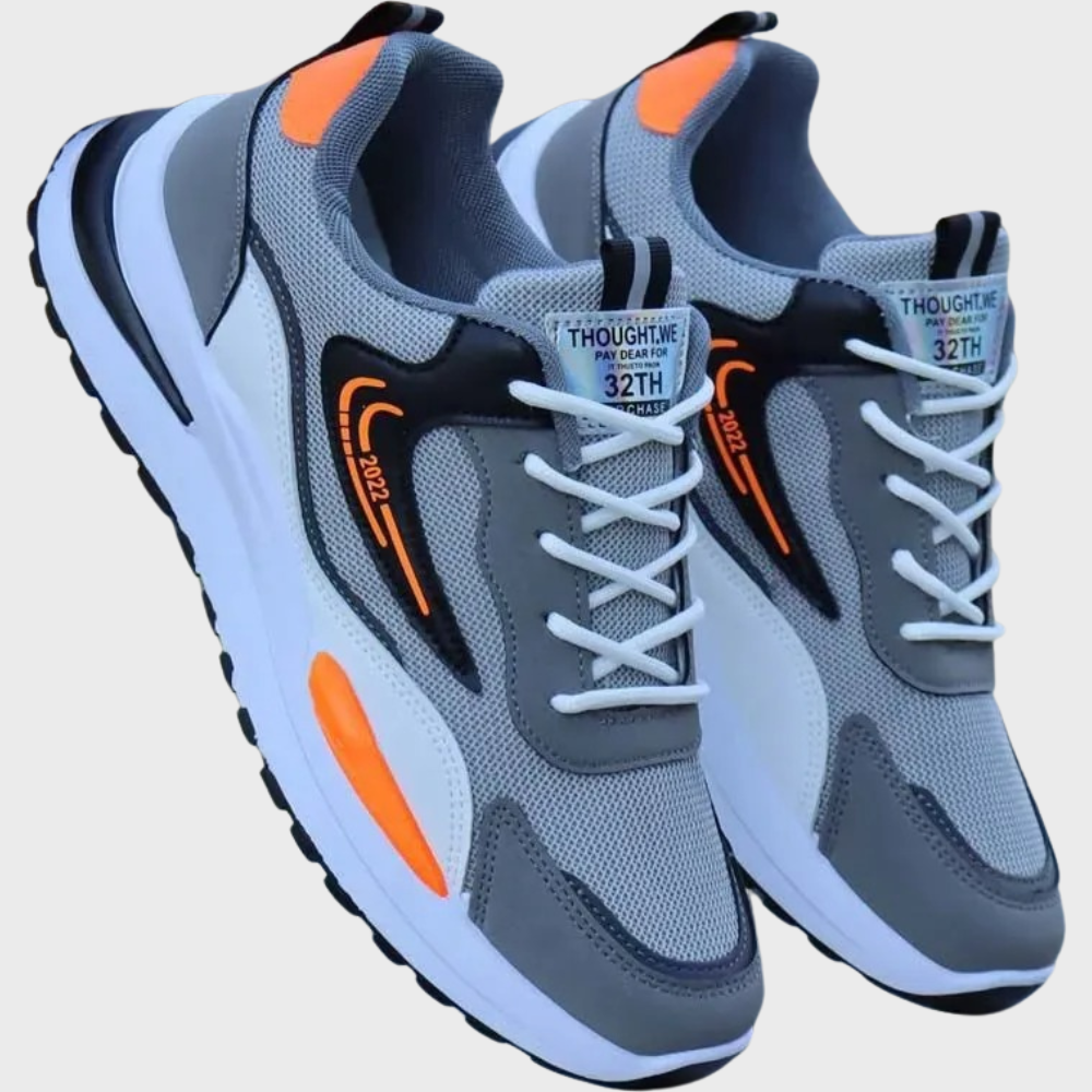 Mens Running Shoes Breathable Comfortable Sleek Fit