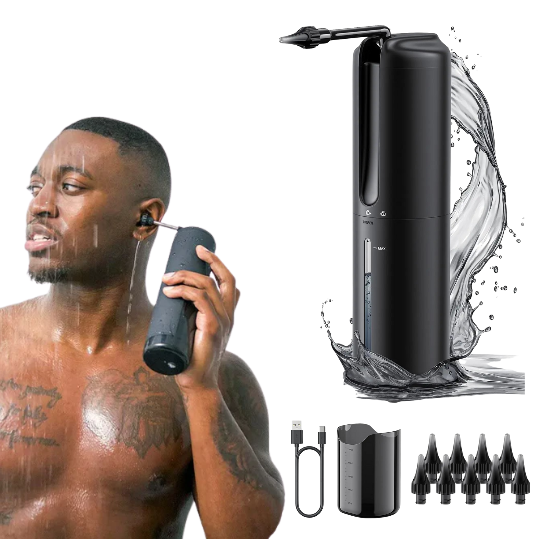 Advanced Ear Cleaner with Triple Spray and Massage Feature - BritishMode
