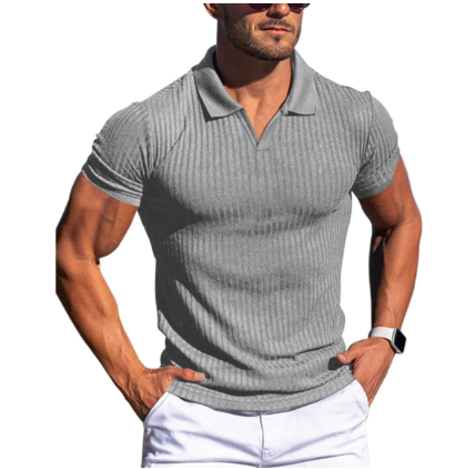 Mens Polo Shirt Classic Casual Cotton Blend