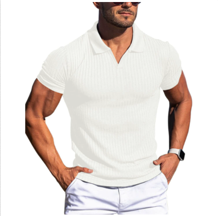 Mens Polo Shirt Classic Casual Cotton Blend - BritishMode