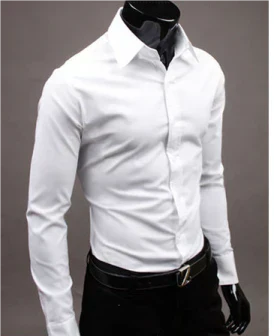 Mens Dress Shirt Soft Blend Classic Fit