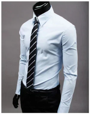 Mens Dress Shirt Soft Blend Classic Fit