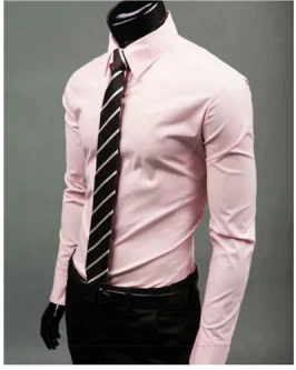 Mens Dress Shirt Soft Blend Classic Fit