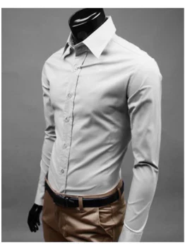 Mens Dress Shirt Soft Blend Classic Fit