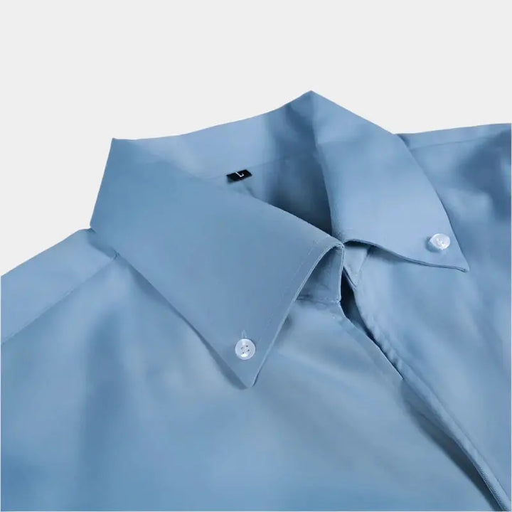 Mens Dress Shirt Cotton Tailored Slim Fit