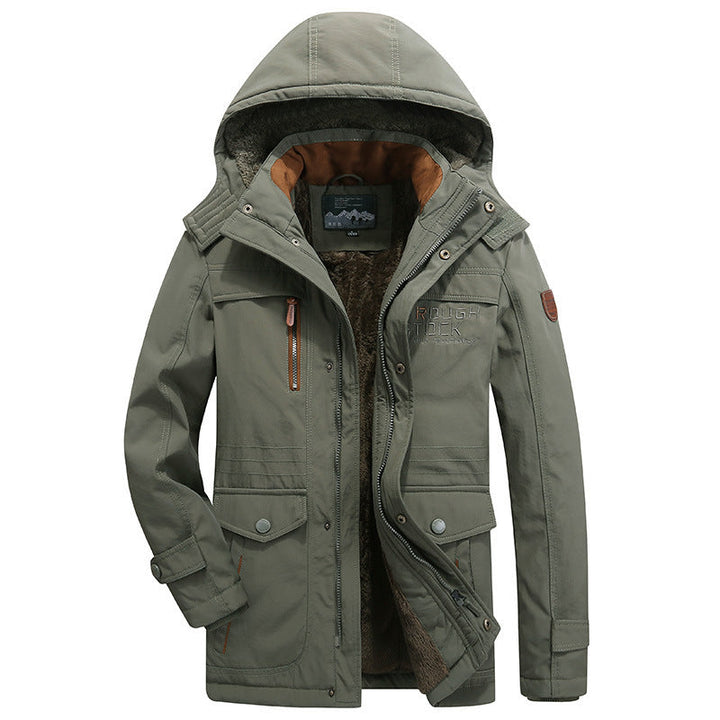 Unisex Waterproof Snow Jacket Warm Insulated Hooded