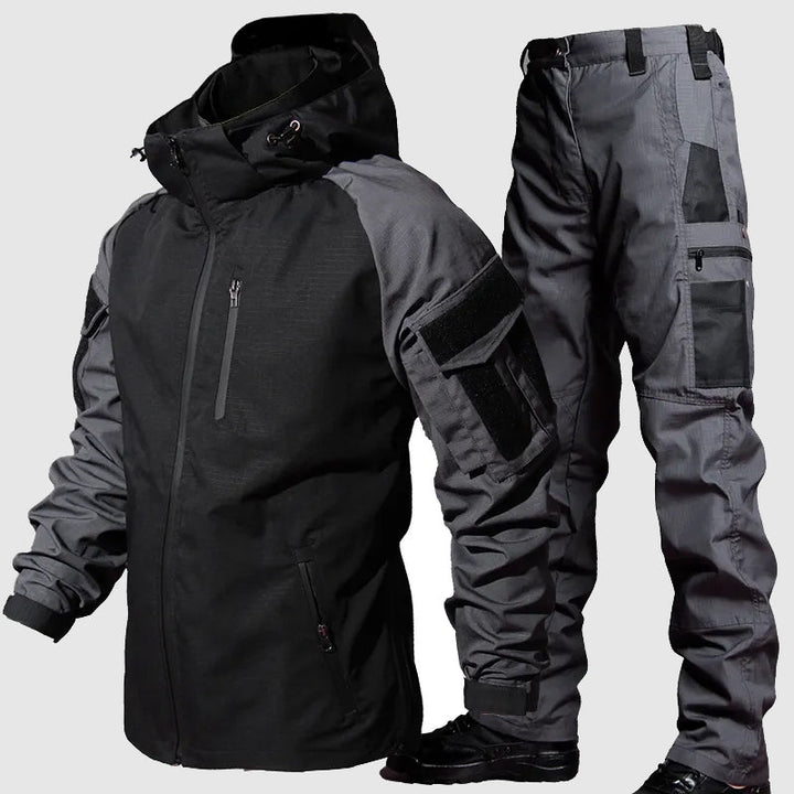 Mens Waterproof Jacket and Pants Durable Set - BritishMode