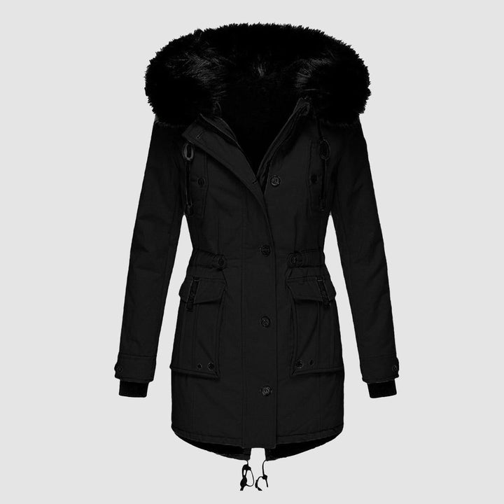 Womens Winter Parka Coat Faux Fur Lined Warm